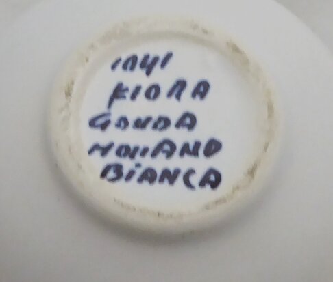GOUDA FLORA VASE BIANCA