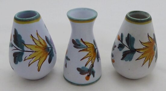 GOUDA FLORA SET VASES VIOLA