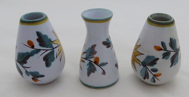 GOUDA FLORA SET VASES VIOLA